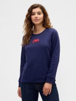 Relaxed Gap Logo Sweatshirt-New Navy Blue