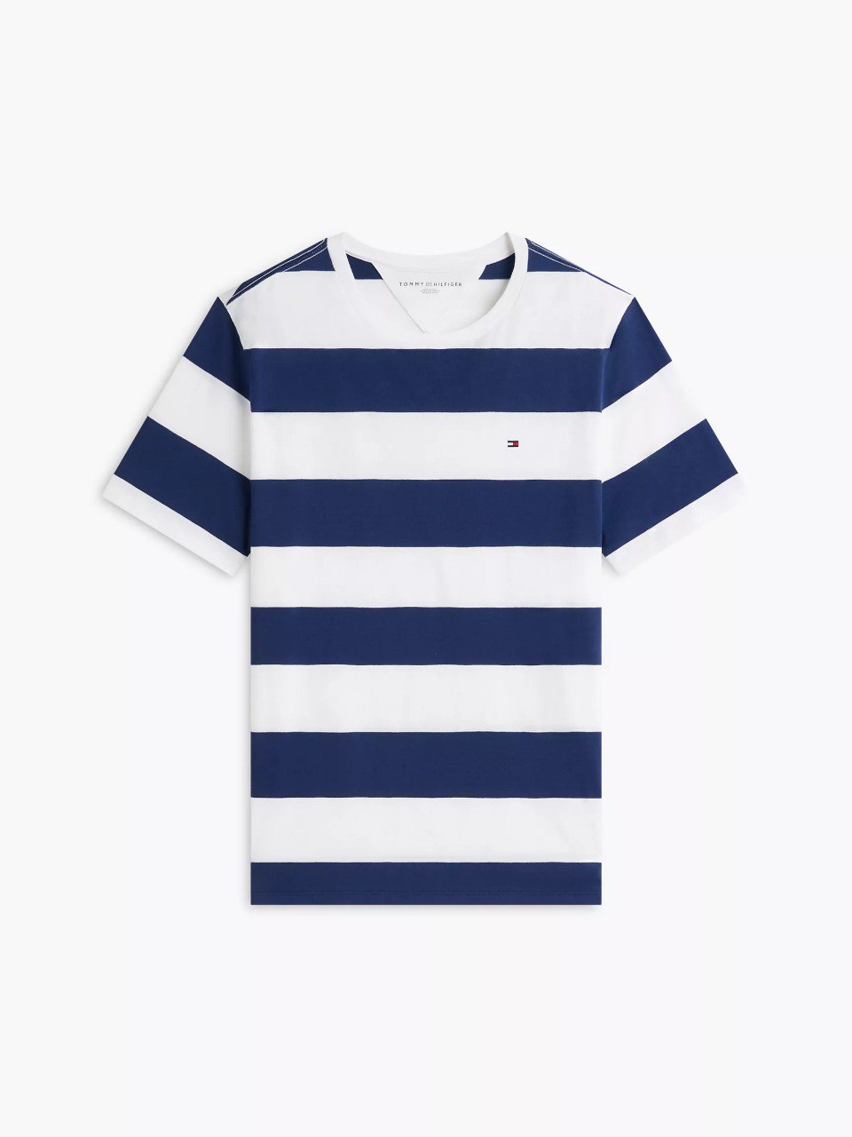 Rugby Stripe T-Shirt-Navy/White Stripe - Image 4