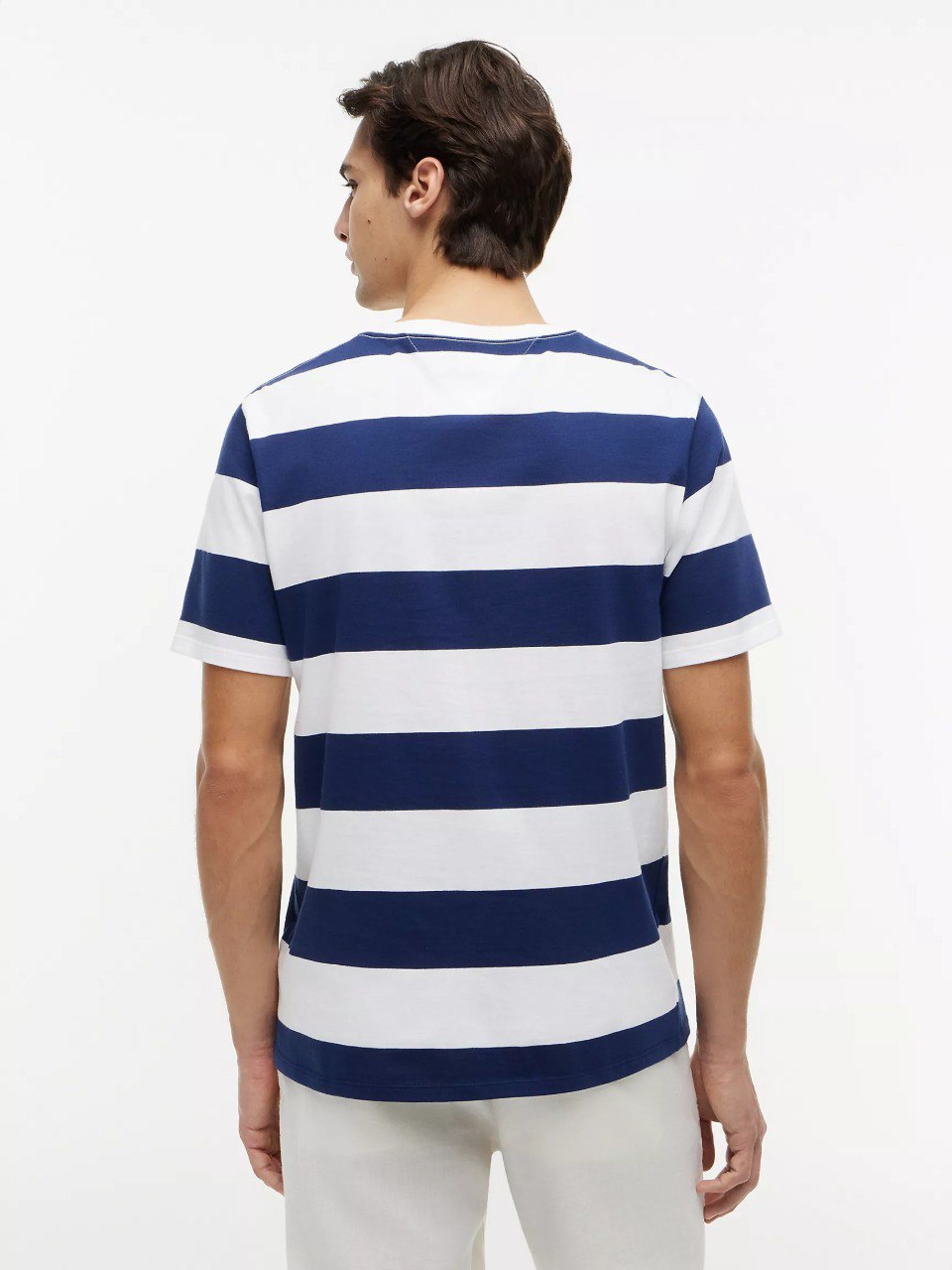 Rugby Stripe T-Shirt-Navy/White Stripe - Image 3
