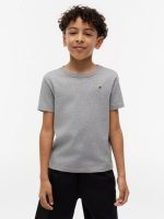 Kids' Everyday Crewneck T-Shirt-Grey Heather