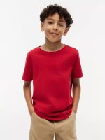 Kids' Everyday Crewneck T-Shirt-Primary Red