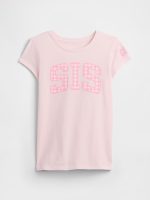 Kids Graphic T-Shirt-Pink Cherry Blossom
