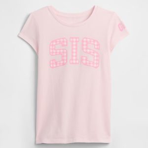 Kids Graphic T-Shirt-Pink Cherry Blossom