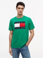 Big Flag Logo T-Shirt-Olympic Green