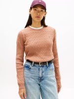 Cable Knit Sweater-Tawny Rose