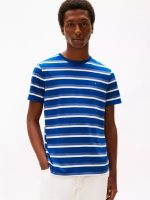 Stripe Everyday T-Shirt-Deep Indigo/White Stripe