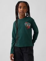 Kids Relaxed Graphic T-Shirt-Deep Hunter