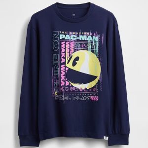 Kids Gamer Graphic T-Shirt-Vintage Games Navy