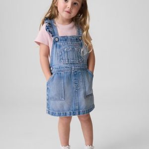 Baby & Toddler Denim Ruffle Skirtall-Medium Wash