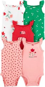 READYSTOCK 5-Pack Tank Bodysuits - Multi