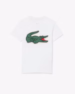 Kids' Ultra Dry Printed Sport T-Shirt-White • 001