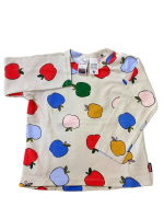 READYSTOCK Baby Tee Long Sleeve Sleep - Counting Apples