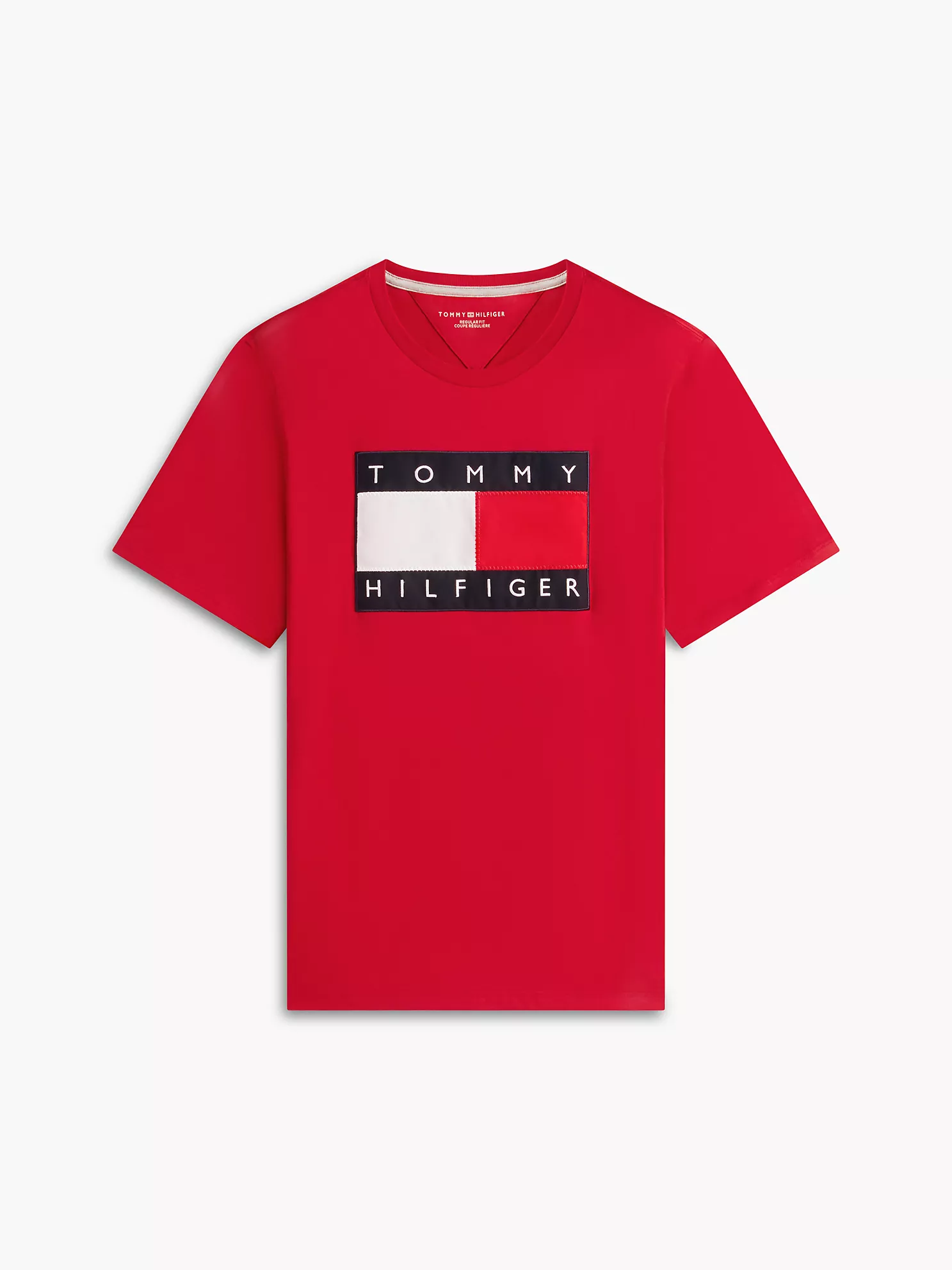 Big Flag Logo T-Shirt-Medium Red - Image 3