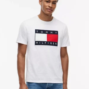 Big Flag Logo T-Shirt-Optic White