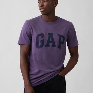 Everyday Soft Gap Logo T-Shirt-Dark Violet