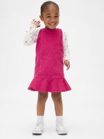 Baby & Toddler Corduroy Jumper Set-Bright Fuchsia