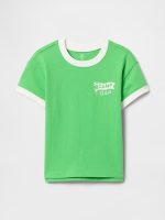 Baby & Toddler Camp Gap Ringer T-Shirt-Green