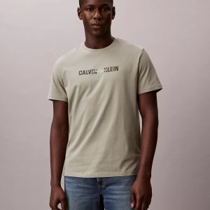 New York Script Logo Graphic Classic T-Shirt-Shadow