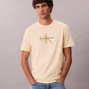 Monologo Tee-Yellow Heather