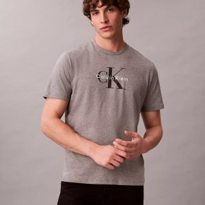 Monologo Tee-Medium Grey Heather