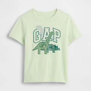 babyGap Graphic T-Shirt-Pod Green Dinosaurs