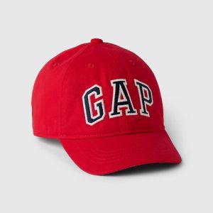 Kids Gap Logo Baseball Hat-Modern Red