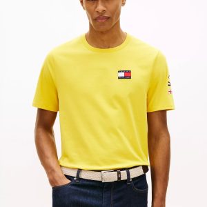 Sailing Logo T-Shirt-Marigold Yellow