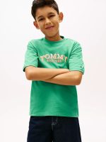 Kids' 3D Logo Graphic T-Shirt-Bahama Green