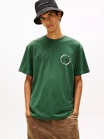 Tommy Jeans City Circle Logo T-Shirt-Shadow Pine