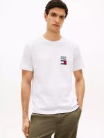 Stacked Logo T-Shirt-White