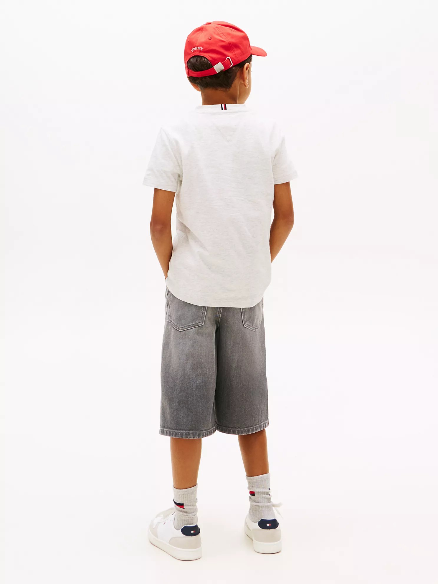 Kids' 1985 Basketball Graphic T-Shirt-Light Grey Heather - Image 3