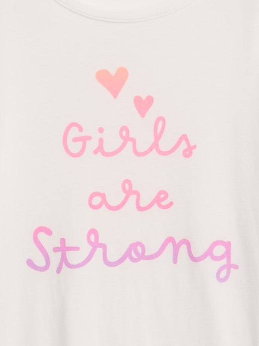 Kids Graphic T-Shirt-New Off White - Image 2