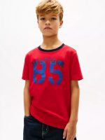 Kids' Hilfiger 85 T-Shirt-Primary Red