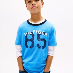 Kids' Hilfiger 85 T-Shirt-Blue Spell