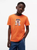 Kids' Multicolor Monogram T-Shirt-Paradise Lily