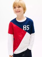 Kids' Tommy 85 Colorblock T-Shirt-Carbon Navy