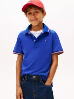 Kids' Tommy Wicking Polo-Wedge Blue