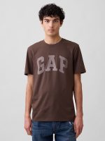 Everyday Soft Gap Logo T-Shirt-Ground Brown