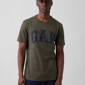 Everyday Soft Gap Logo T-Shirt-Black Moss