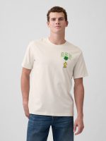 Gap | Peanuts Everyday Soft Relaxed Graphic T-Shirt-White