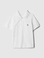 babyGap Pique Polo Shirt-White