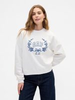 Oversized Wedge Gap Logo Sweatshirt-New Off White