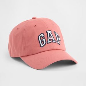 Gap Logo Baseball Hat-Earthenware Red