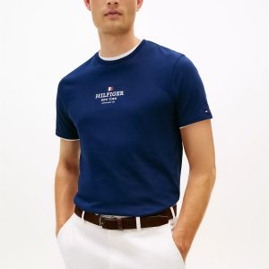 Hilfiger NY Logo T-Shirt-Navy
