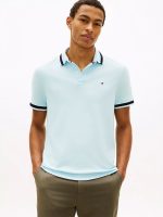 Regular Fit Tipped Wicking Polo-Rain Dance