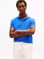 Regular Fit Tommy Wicking Polo-Dazzling Blue