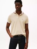 Regular Fit Tommy Wicking Polo-Classic Beige