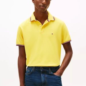 Regular Fit Tommy Wicking Polo-Pollen