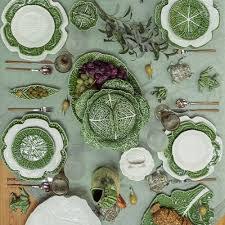 [READY STOCK] (6seater)Bordallo Pinheiro Cabbage Set Of 18