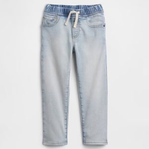 babyGap Pull-On Slim Sweatpant Jeans-Light Wash